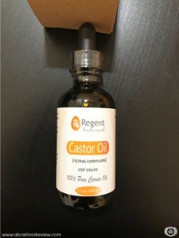 Castor oil bottle