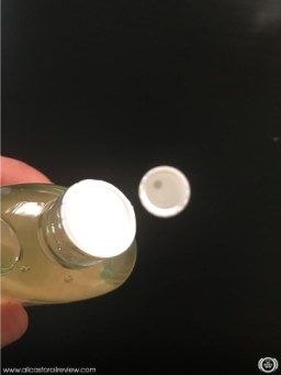 Tamper proof seal in the bottle opening