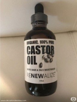 Label of Renewalize Castor Oil